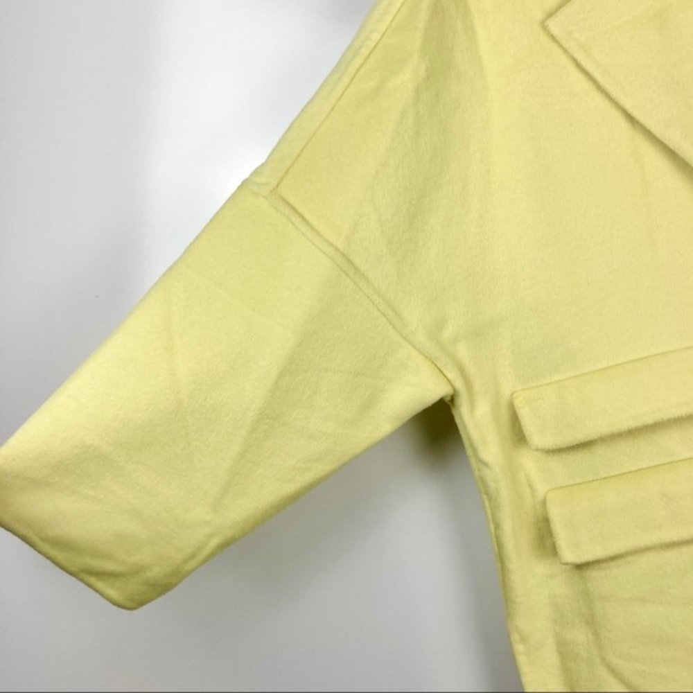 NWT Zara Wool Blend Oversized Lapel Collar Coat - Picture 9 of 12
